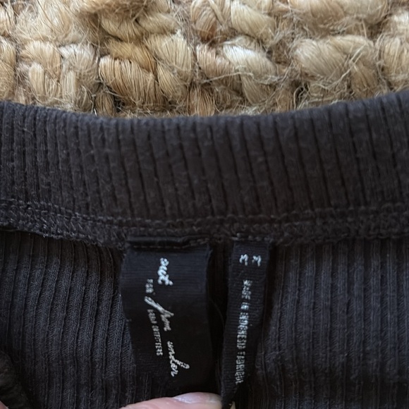 Black Ribbed Bodysuit - Picture 2 of 2